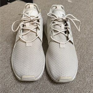 Adidas Beige Knit Sneakers